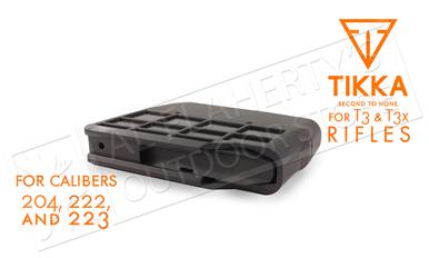 Tikka Magazine T3 and T3X, 6-Round, Calibers .204, .223, and .222 #S5850376