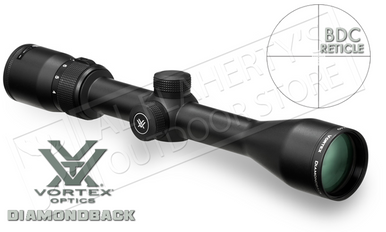 Vortex Diamondback 4-12x40mm Scope with Dead-Hold BDC Reticle #DBK-04-BDC