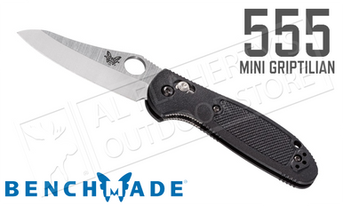 Benchmade 555 Mini-Griptilian AXIS Folder with Thumb Hole by Pardue #555-S30V