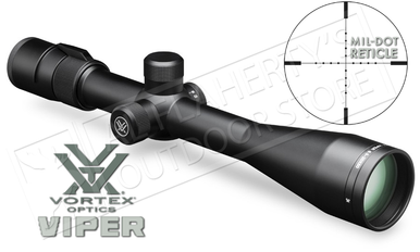Vortex Viper 6.5-20x50mm PA Scope with Mil-Dot Reticle #VPR-M-06MD