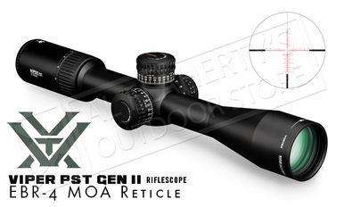 Vortex Viper PST Gen II SFP Scope 3-15x44mm with EBR-4 MOA Reticle #PST-3151