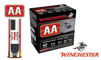 Winchester AA International Target Load 12 Gauge #7-1/2, 2-3/4