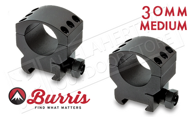 Burris XTR Xtreme Tactical Scope Rings, Medium, 30mm #420162