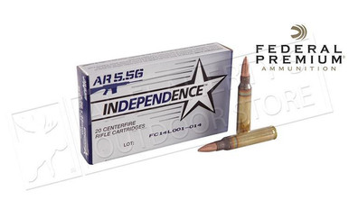 Federal American Eagle 5.56 FMJ 55 Grain Box of 20 #XM193X