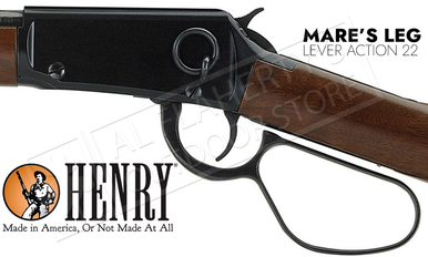 Henry Mare's Leg Lever Action Rifle 22S/LR #H001ML