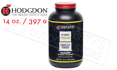 Hodgdon Hi-Skor 700-X Reloading Powder for Pistol and Shotgun #700X14