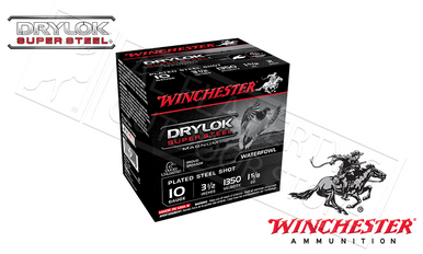 Winchester Drylok Super Steel Waterfowl Shells 10 Gauge 3-1/2