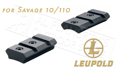 Leupold Mark 4 Savage 10/110 Round Receiver 2-Piece Steel Base #59245