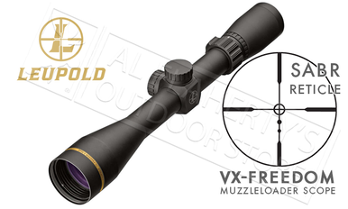 Leupold VX-Freedom Muzzleloader and Shotgun Scope 3-9x40mm with Sabot Ballistics Reticle #174184