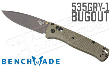 Benchmade 535 Bugout Folding Knife in Gray #535GRY-1