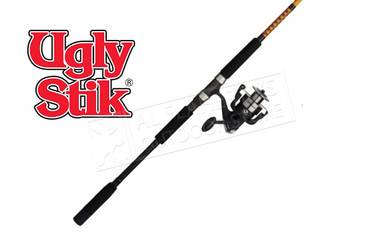 Shakespeare Ugly Stik GX2 Spinning Combo, Medium Power 6'6 Rod, 2 Pieces  #USSP662M/35CBO