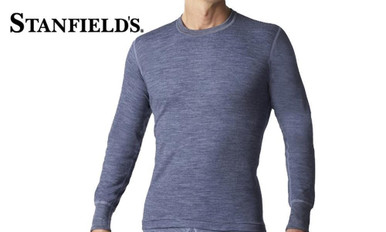 Stanfield's Two Layer Wool Blend Long Sleeve Top