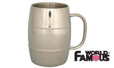WFS Stainless Insulated Beer Mug #689
