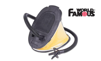 World Famous Bellows Foot Pump, Large #311