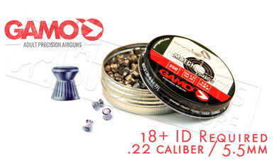 Gamo Match Pellets .22, 15.43 Grain Tin of 250 #6320025B54