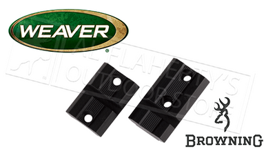 Weaver Optics Top Mount Base Pair for Browning X-Bolt Rifles #48493