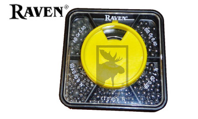Raven Split Shot Dispenser, 5-Part, AB to #6 Size #RV5PSD