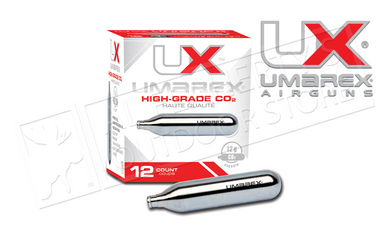 Umarex CO2 12g Capsules, Pack of 12 #2252533
