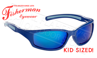 Fisherman Eyewear Bluegill Kids Polarized Sunglasses, Royal Blue with Blue  Mirror Lens #50543431 - Al Flaherty's Outdoor Store