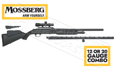 Mossberg 500 Combo Field & Deer in 12 or 20 Gauge with 2.5x Dead Ringer Scope