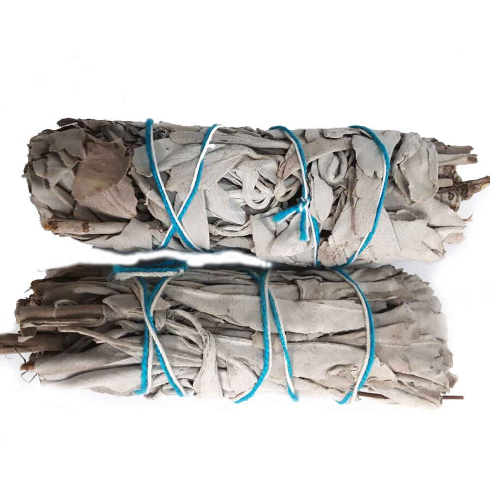 White Sacred Sage Smudge Stick - small (Pack of 2)