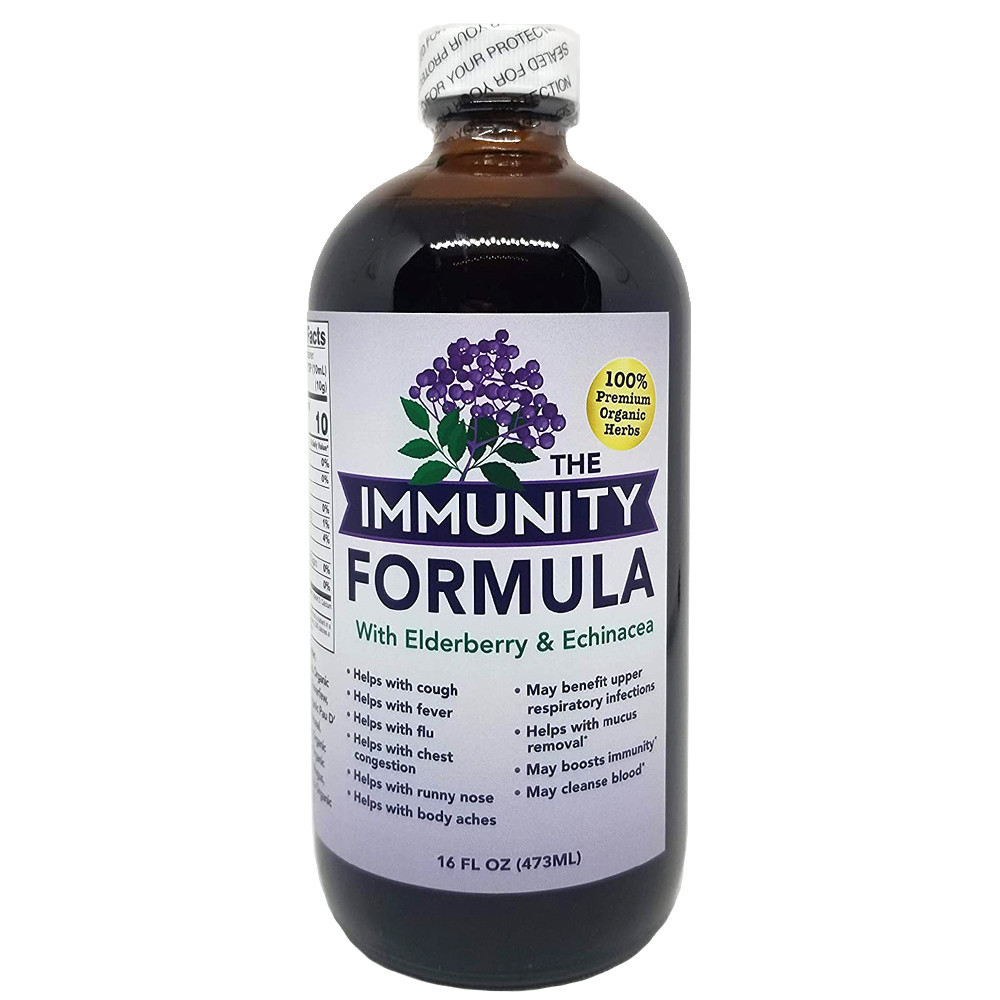 Immunity Formula with Elderberry and Echinacea 16 FL OZ