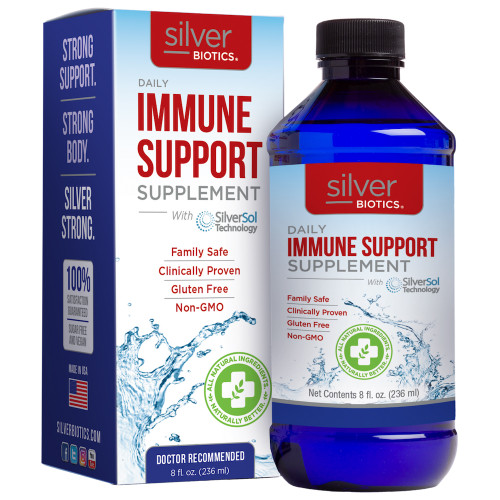 Silver Biotics Daily Immune Support Supplement 8oz