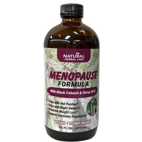 Natural Herbal Labs Menopause Formula 16oz with Black Cohash & Dong Quai