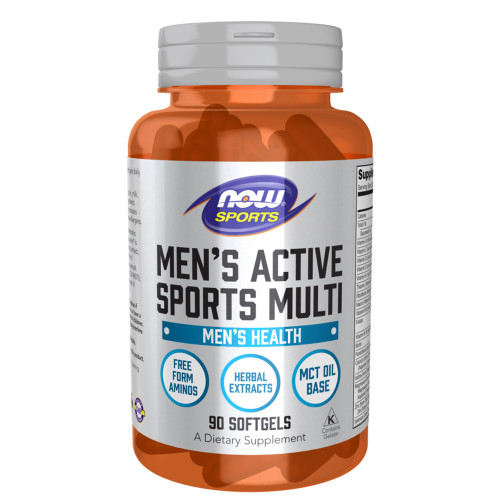 NOW Men's Active Sports Multi 90 Softgels