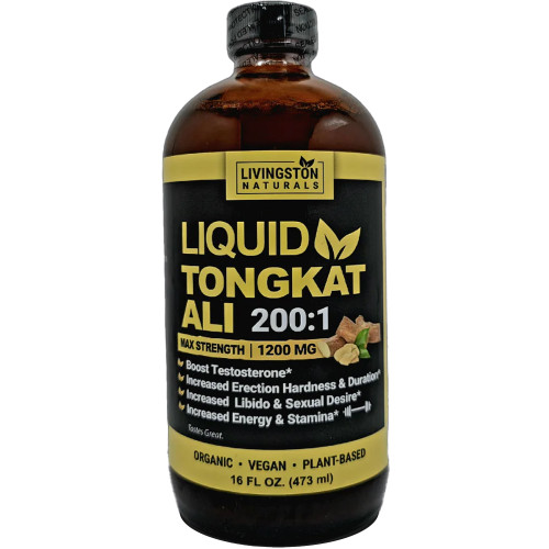 Livingston Naturals Liquid Tongkat Ali 16oz