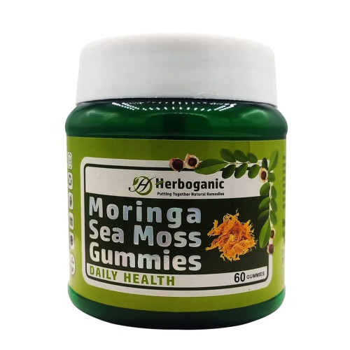 Herboganic Moringa Sea Moss Gummies 60