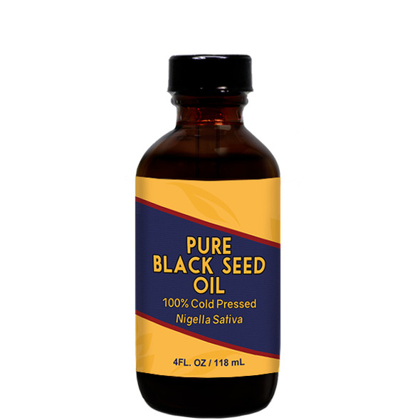 Herbal Tea House 100% Pure Cold Pressed BLACK SEED OIL 4oz