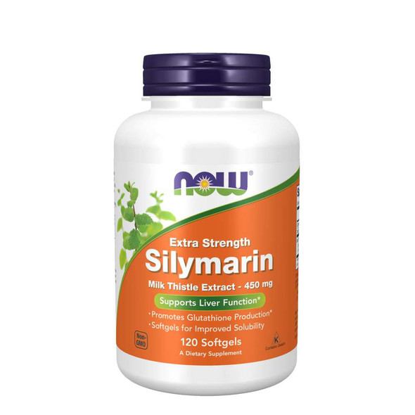 Silymarin Milk Thistle Extract, Extra Strength 450 mg Softgels