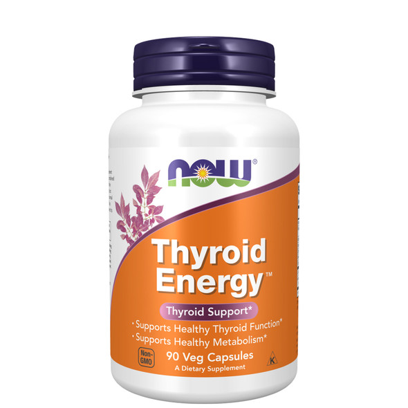 NOW Thyroid Energy Veg Capsules - 90