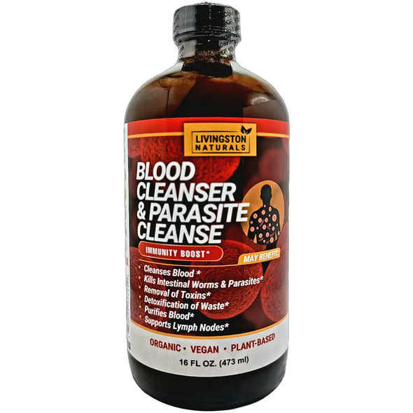 Livingston Naturals Blood Cleanser and Parasite Cleanse 16oz