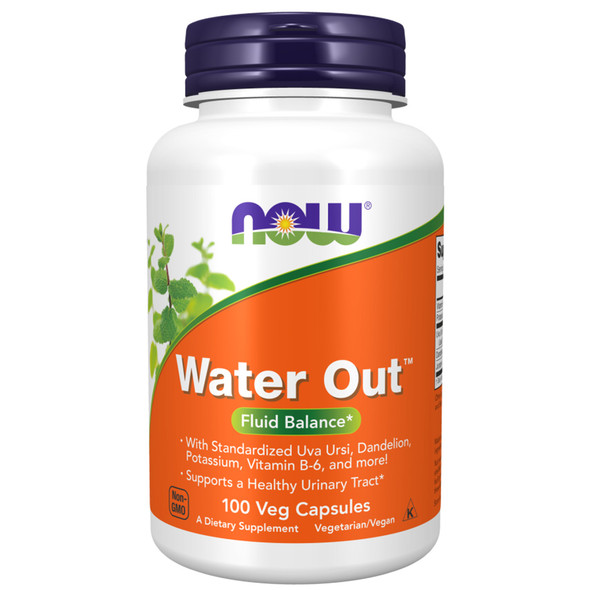 NOW Water Out 100 Veg Capsules