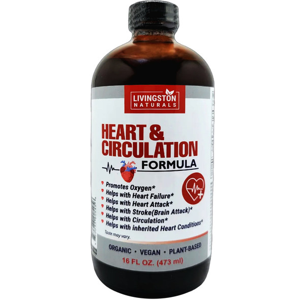 Livingston Naturals Heart & Circulation Formula 16oz