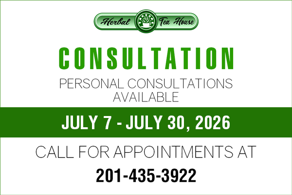 Personal Consultations at the Herbal Tea House