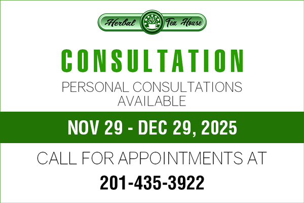 Personal Consultations at the Herbal Tea House
