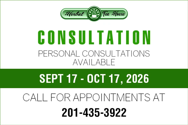 Personal Consultations at the Herbal Tea House
