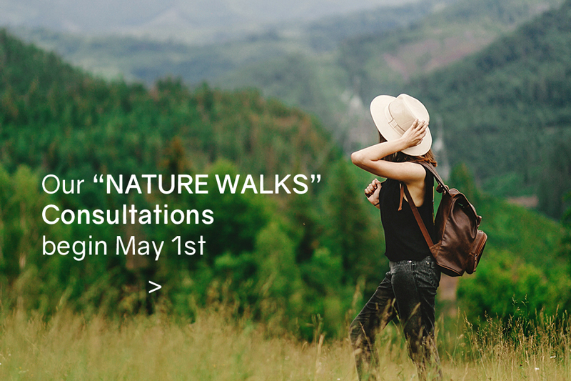 Nature Walks Consultations begin May 1st