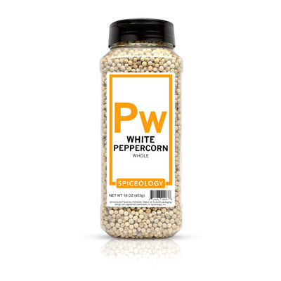 Peppercorns, White in 16oz container