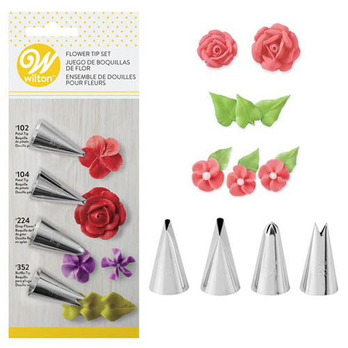 2d Piping Tip Wilton Rose Nozzle Wilton Tip Buttercream Rose