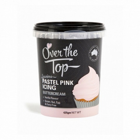 Over The Top - Luxurious Buttercream  Pastel Pink