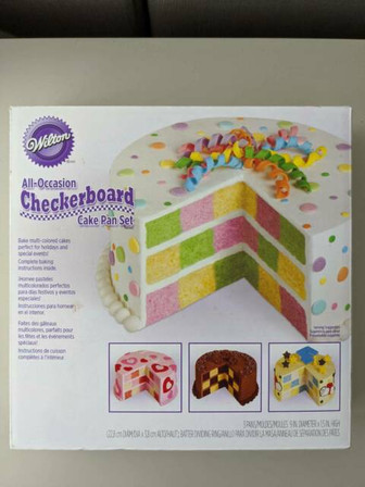 Wilton Checkerboard Cake Pan Set