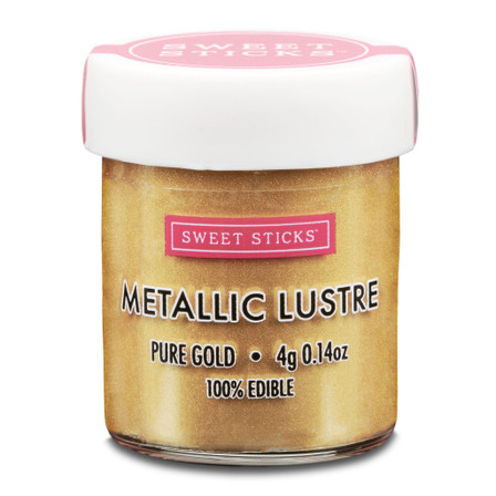 Metallic Lustre  - " Pure Gold "  Sweet Sticks  (4g )