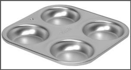 Silverwood - Yorkshire Pudding Tray 4 Cups