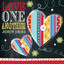 Papstar - Napkins, 3-ply 1/4 fold 33cm x 33cm "Love One Another"(20pk)