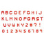 FMM - Pixel Alphabet and Number Set (2cm Upper Case)
