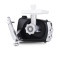 Robust meat mincer in aluminium, which fits all machine models. Product includes 10 items!

Mincer with 4 hole discs
Cutting knife
Feeder tray
Feeder
Splash shield
Sausage horn
Strainer
Grater
4 pasta discs
Cookie attachment. 